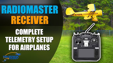 RadioMaster R168 Telemetry Receiver Tutorial with Real Time Battery Voltage