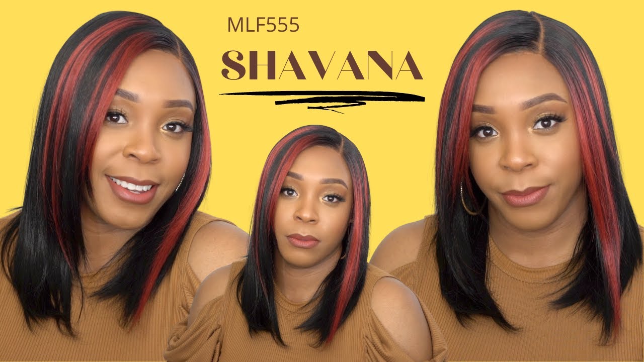 Bobbi Boss Synthetic Hair 4 inch Deep Part Lace Front Wig - MLF555 SHAVANA --/WIGTYPES.COM