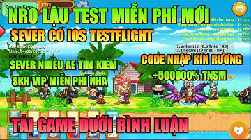 Ngọc Rồng Lậu - Trải nghiệm sv Nro Lậu test mới nhất đăng ký miễn phí nhận code vàng ngọc skh free