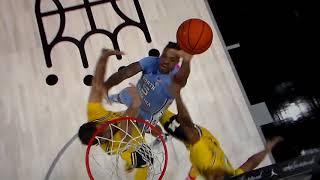 North Carolinas Armando Bacot Nice Dunk Vs. Michigan