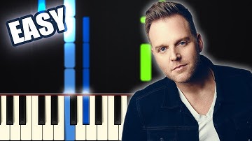 Nobody - Casting Crowns ft. Matthew West | EASY PIANO TUTORIAL + SHEET MUSIC by Betacustic