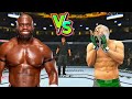 Crazy Fight : Apollo Crews vs. Old Bruce Lee - EA Sports UFC 4 Rematch