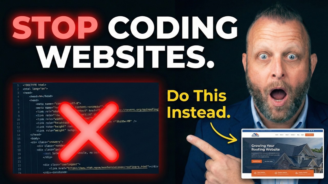 How to Build a Full Website Without Coding Using AI (Google Stitch ...