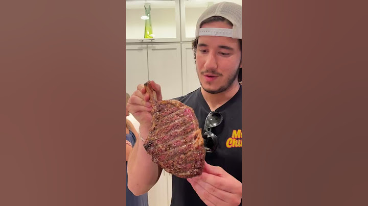 Is that raw?? No. Medium Rare Steak Perfection