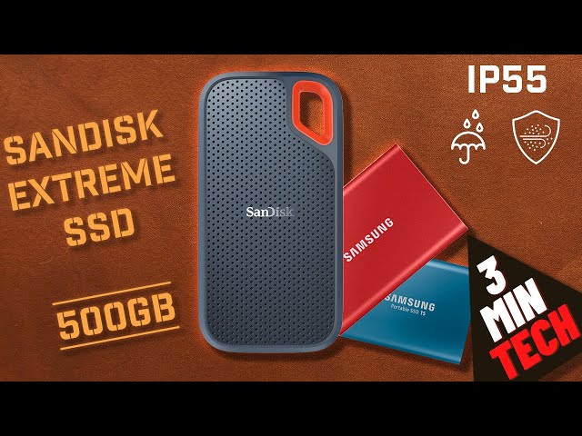 Test SSD externe Samsung T5 / T7 contre Sandisk Extreme V2 - Test - pas durs,  mais costauds ! - MAGAZINEVIDEO