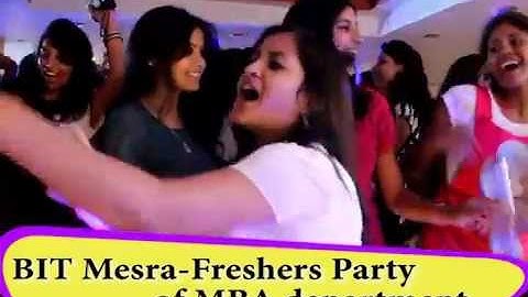 BIT Mesra Freshers Party of MBA department
