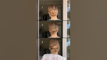 THREE EASY LOW BUN IDEAS