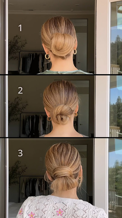 THREE EASY LOW BUN IDEAS