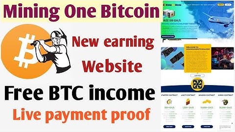 Mining one bitcoin Payment proof in bangla || Free BTC Mining Webside || Mining one bitcoin ||