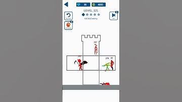 Stick War Mighty Tower Party level 121