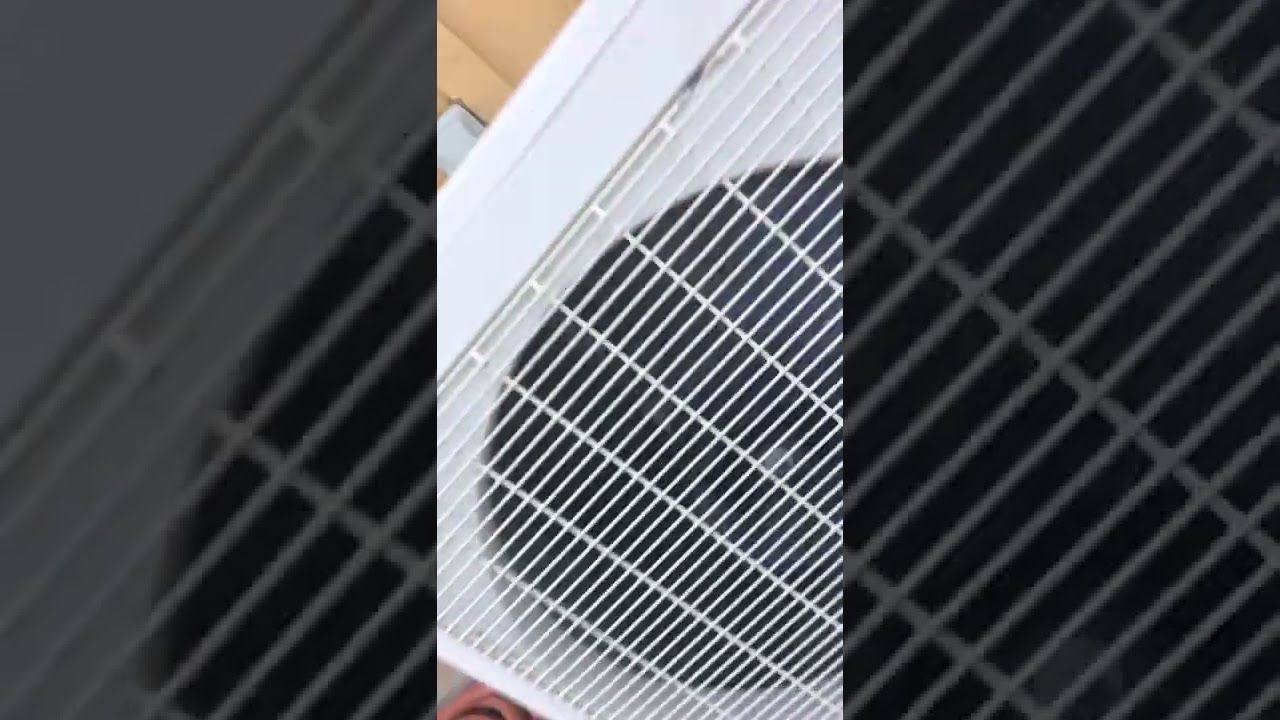 Carrier Comfort Series air conditioner and ductless units at a wedding venue