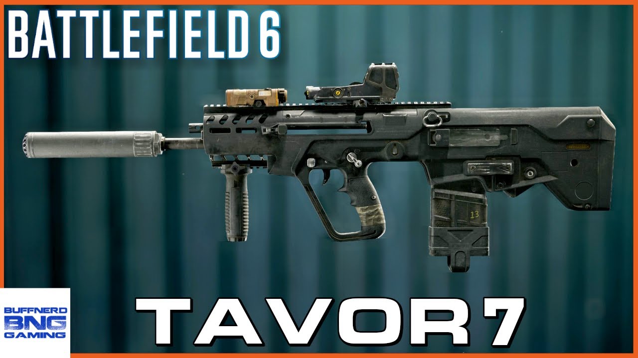TR-7 (Tavor 7) — оружие Battlefield 6