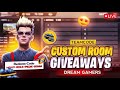 Free fire live custom room giveaway  ff live team code giveaway  ff live giveaway dj alok ff live