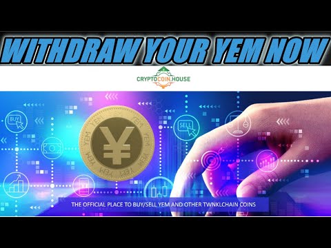 Great News – CryptoCoin House is opened to withdraw your YEM