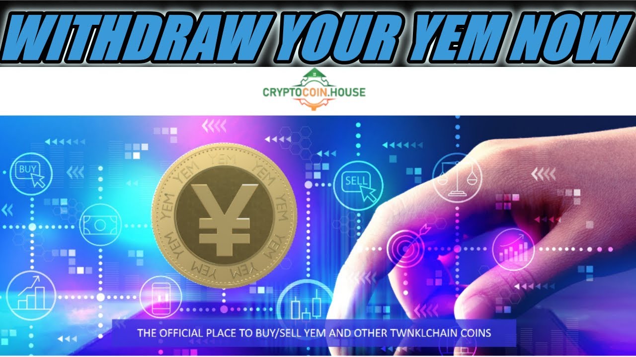 Great News – CryptoCoin House is opened to withdraw your YEM - YouTube