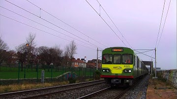 Dart train number 8325 - Booterstown to Blackrock
