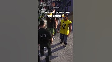 Well that didn’t end well 😳 #fivem #police #fivemserver #gtarp #fivemrp  #fivemroleplay #lspdfr