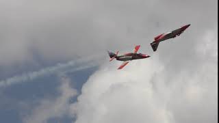 RIAT 2018 Patrulla Aguila 7 Casa C 101EB Aviojets display Air Show 14 July 2018 120p my pt10