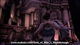 God of War III Walkthrough - Zeus Boss Fight Part 1 HD