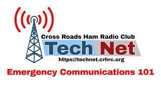Tech Net #24 (11/03/2025) - Emergency Communications 101