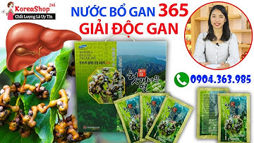 Nước Bổ Gan Hàn Quốc Hovenia Dulcis Thunb 365 - Bảo vệ Lá Gan của bạn 365 ngày | Koreashop24h