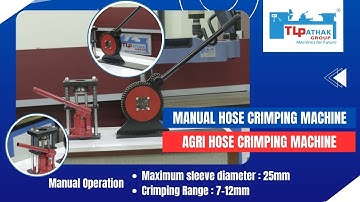 Pathak Manual Hose Crimping Machine #manufacturer #automation #hosecrimper #crimpingtool #machine