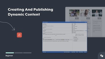 How To Create And Publish Dynamic Content - Site Stacker Education