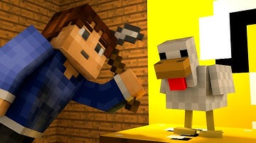 Minecraft Animated Short #2 - LUCKY BLOCK CHURCH & BOB IS LIFE (Minecraft Animation)