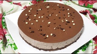 طورطة بلاموس الشكلاط gateau mousse chokola