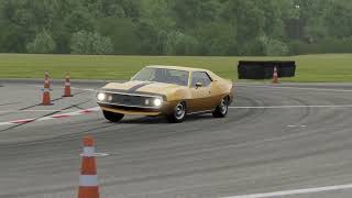 1971 AMC Javelin AMX Top Gear Lap