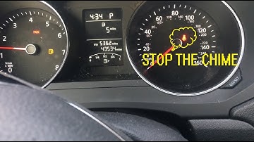 VW Jetta Seatbelt Chime Disable
