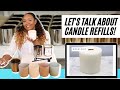 Launching My Candle Refills | Candle Business | Candle Refill Wax
