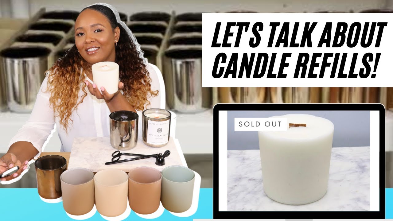 How to Make Sugar Mold Candles to Refill Inserts
