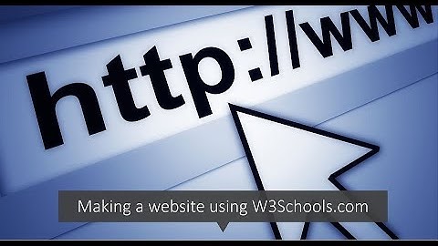 Web Template Tutorial