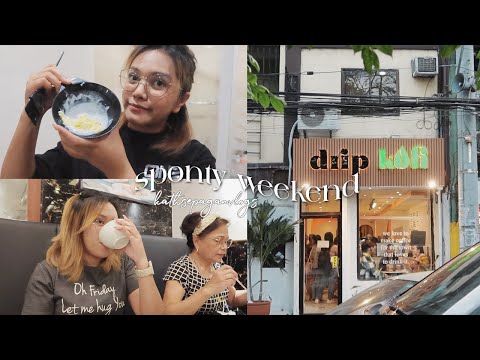 vlog | foodtrip around UST 🐯 • dyed my hair!! 👀
