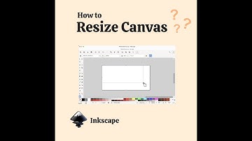 How to Resize the Page in Inkscape | How to Set Canvas Size | Inkscape tutorial for beginners