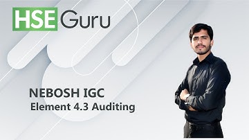 NEBOSH IGC| Element 4.3| Auditing | Urdu| Hindi