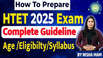 How To prepare Htet 2024 / 2025 Exam Complete strategy By Nisha Sharma
