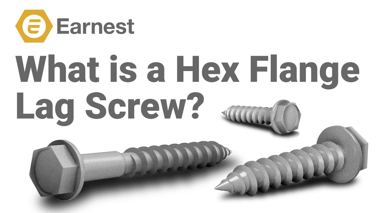 What Is A Hex Flange Lag Screw YouTube what-is-a-hex-flange-lag-screw-youtube