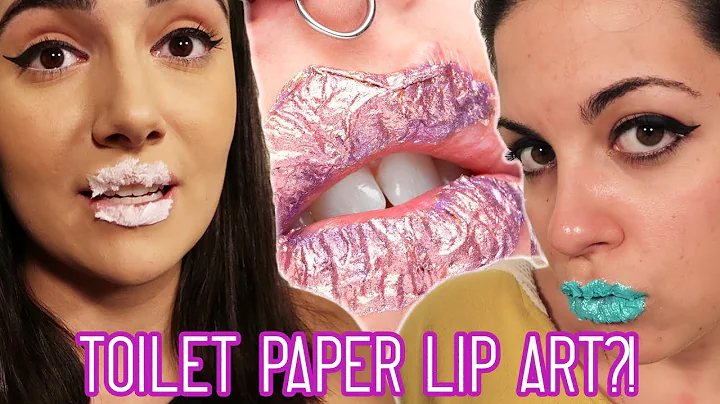 We Tried Instagram Toilet Paper Lips (feat. Candac...