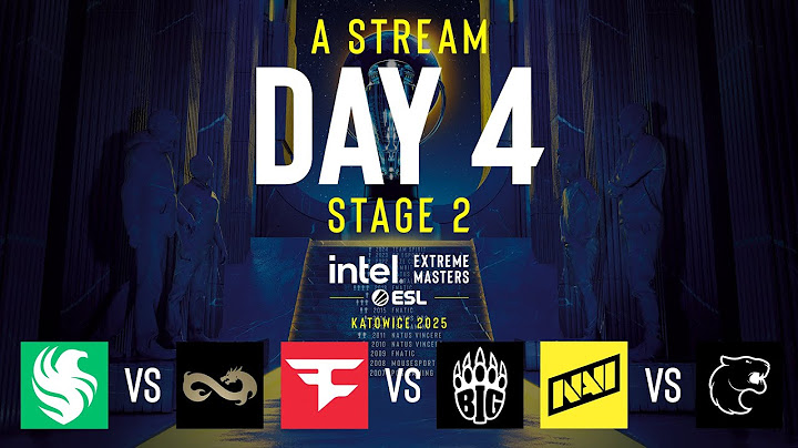 IEM Katowice 2025 - Day 4 - Stream A - FULL SHOW