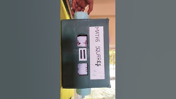 𝙼𝚊𝚝𝚑𝚜 🔲𝚜𝚚𝚞𝚊𝚛𝚎𝚜.. #math #mathspuzzle #craftwork #mathematics #games #mathtrick #mathpuzzle