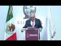 Rubén Rocha Moya solicita licencia al Congreso del Estado para separarse del cargo de gobernador.
