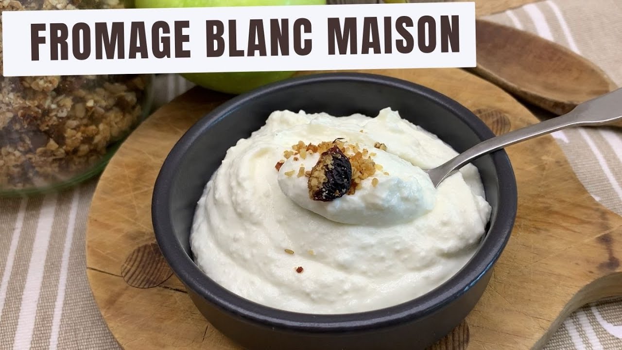 comment fabriquer du fromage blanc  maison ?  SANS  MACHINE ! Fermentation lactique