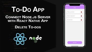 Connect Node.js Server with React Native App - Part 5