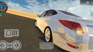 King Of Steering - KOS Drift - Hyundai Accent Blue - Android Gameplay HD screenshot 2