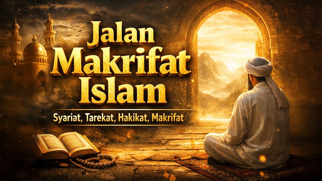 JALAN MAKRIFAT ISLAM  Syariat Tarekat Hakikat Makrifat Dijelaskan Sederhana