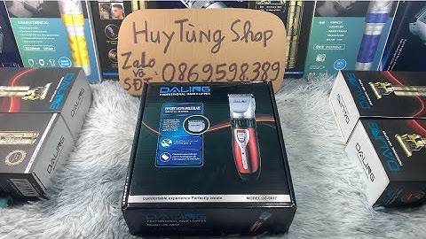 Tông Đơ Cắt Tóc Gia Đình Hàng Chính Hãng Dailing Giá Chỉ 200k/1 Bộ , Máy Êm Bền Khoẻ Dễ Sử Dụng