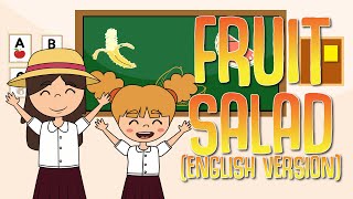 FRUIT SALAD | Watermelon Song | English | Filipino Folk Song and Nursery Rhymes | Muni Muni TV