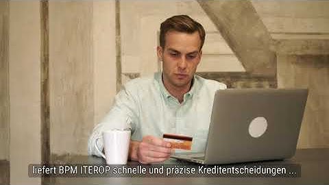 Seamless Credit Check - Faster Decisions with BPM ITEROP